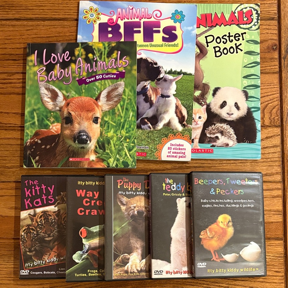 Animal Lover DVD and Book Bundle